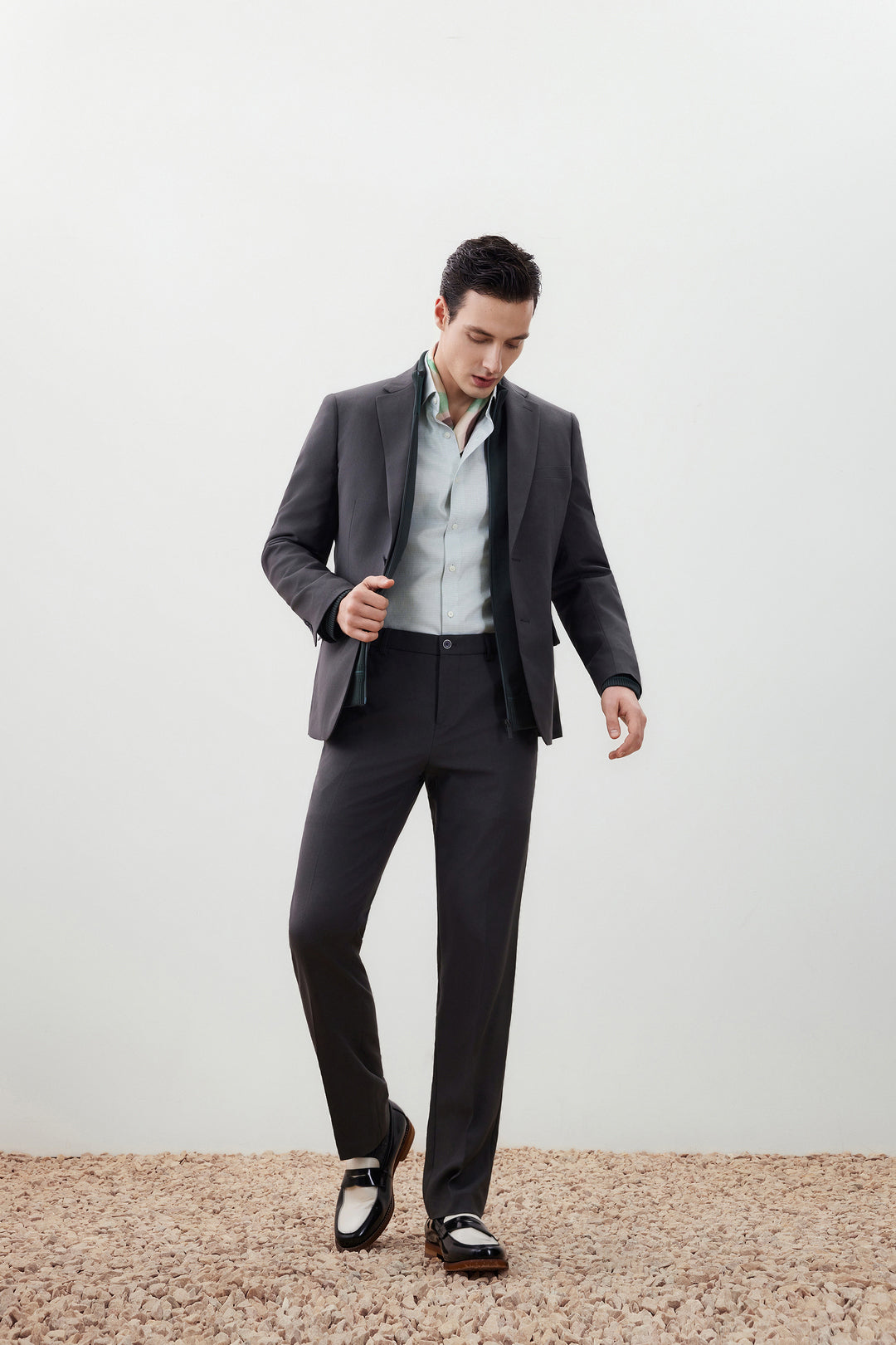 Non-Iron 長袖商務恤衫