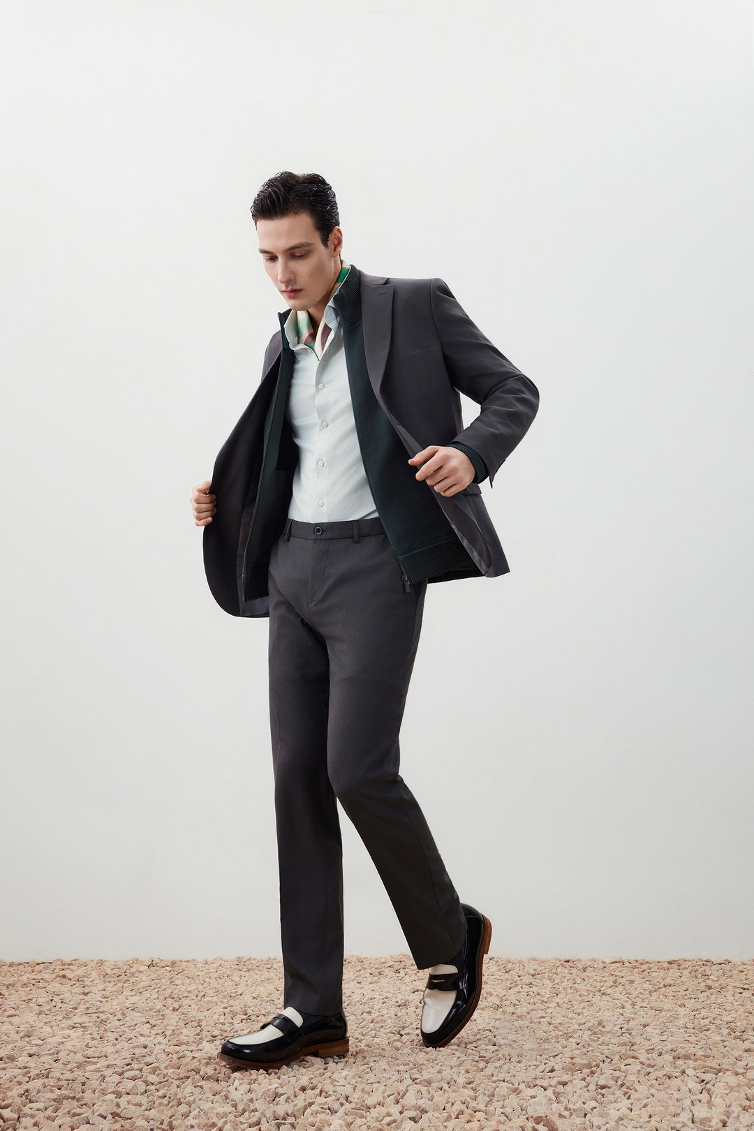 Non-Iron 長袖商務恤衫