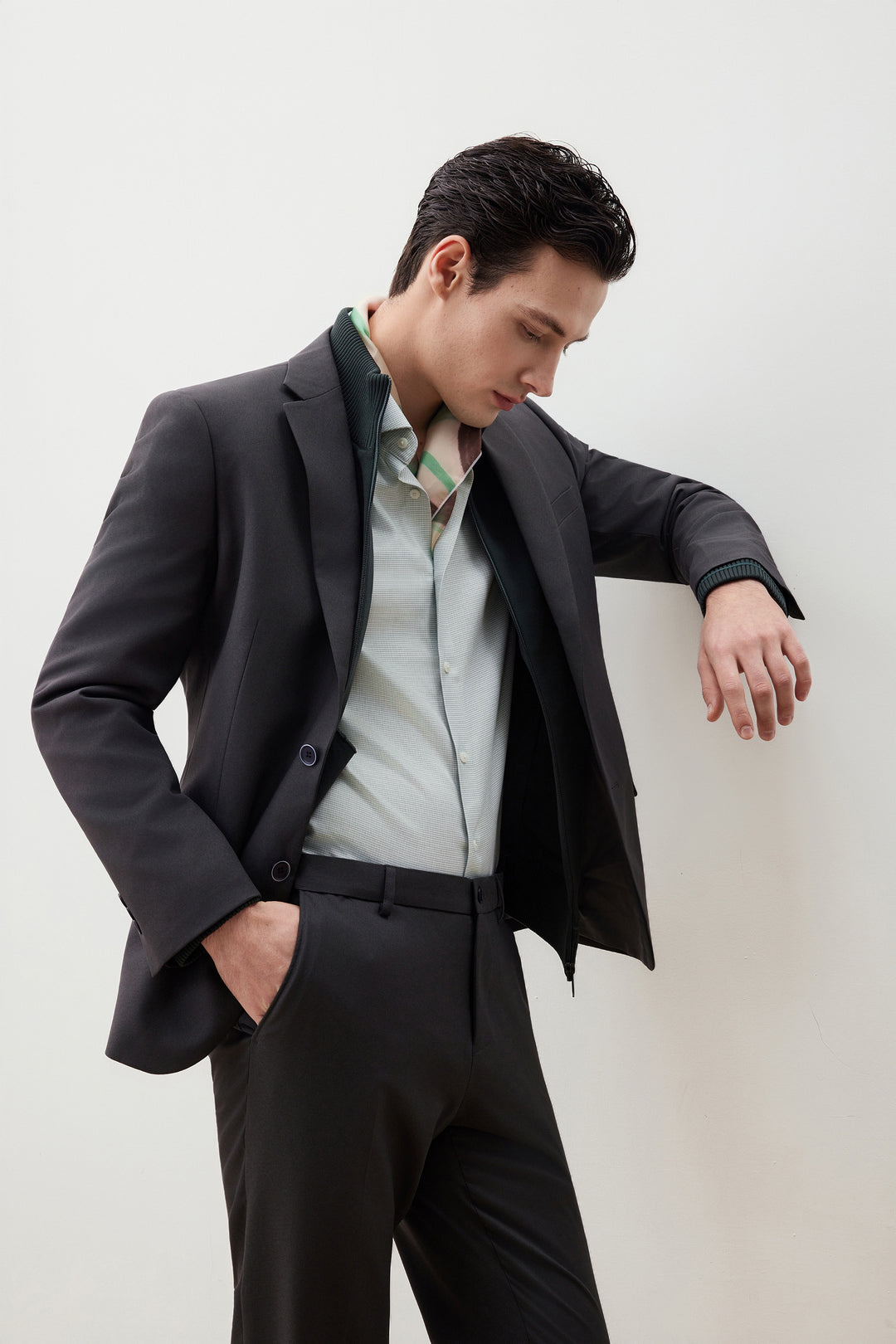 Non-Iron 長袖商務恤衫