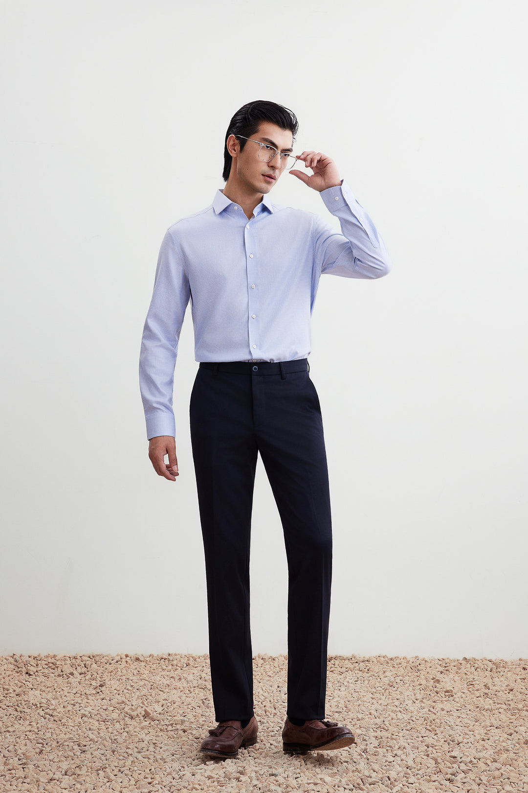 Non-Iron 長袖商務恤衫