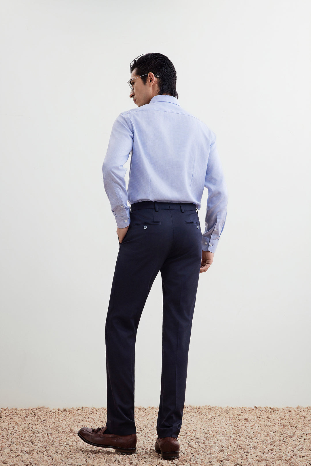 Non-Iron 長袖商務恤衫