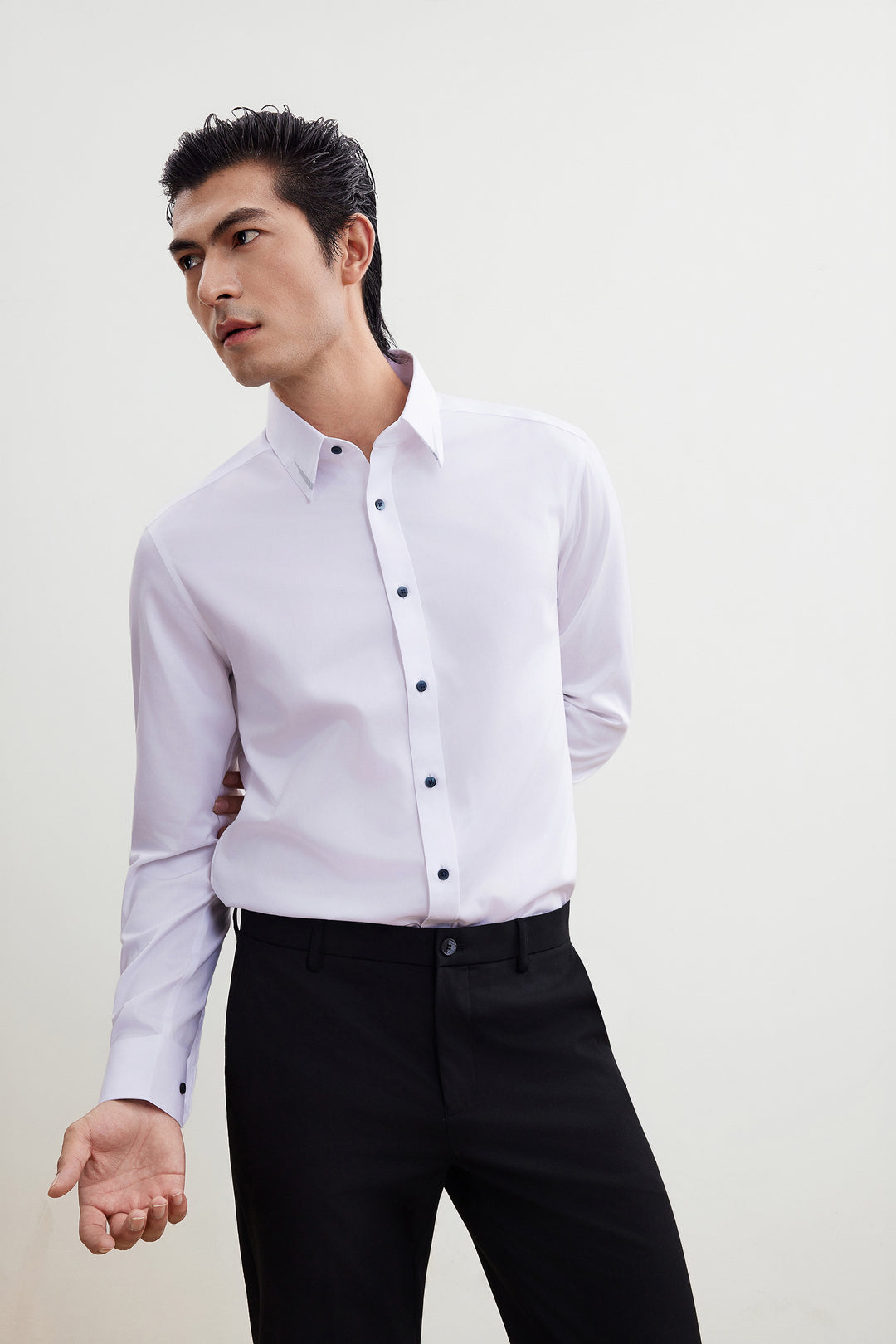 Non-Iron 長袖商務恤衫