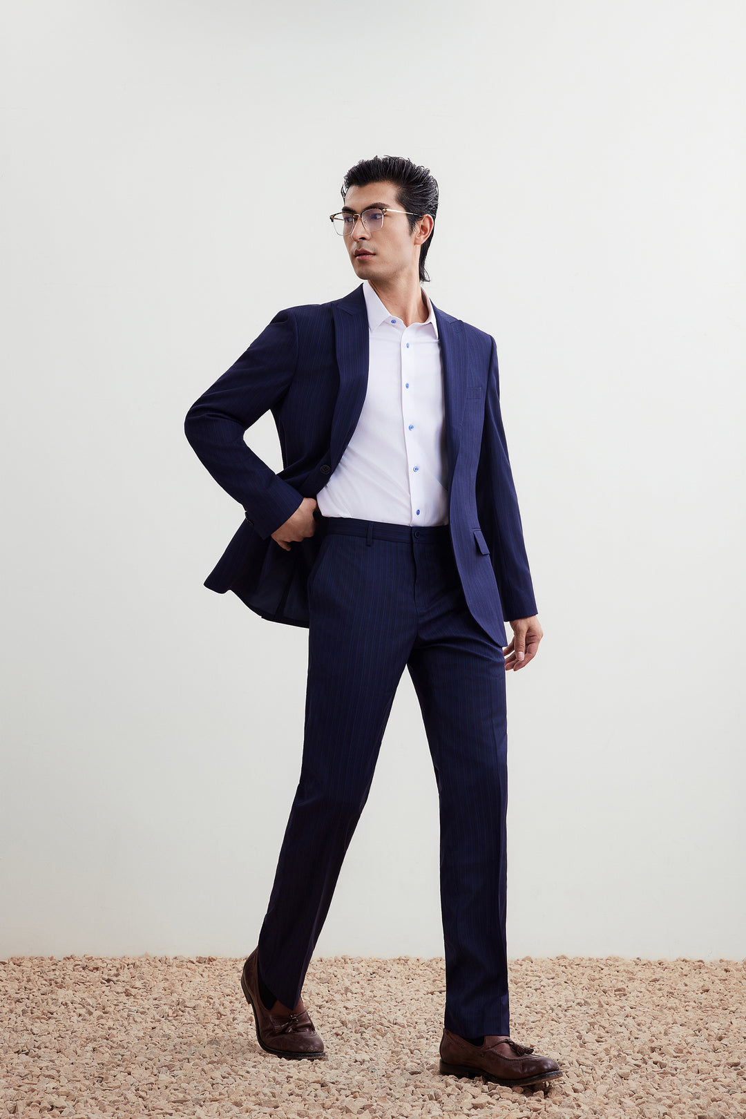 Non-Iron 長袖商務恤衫