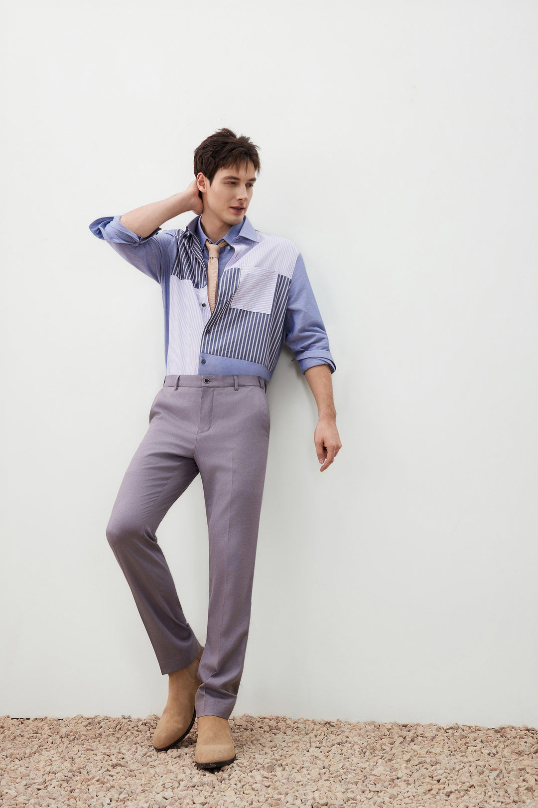 Wrinkle Free 長袖休閒恤衫