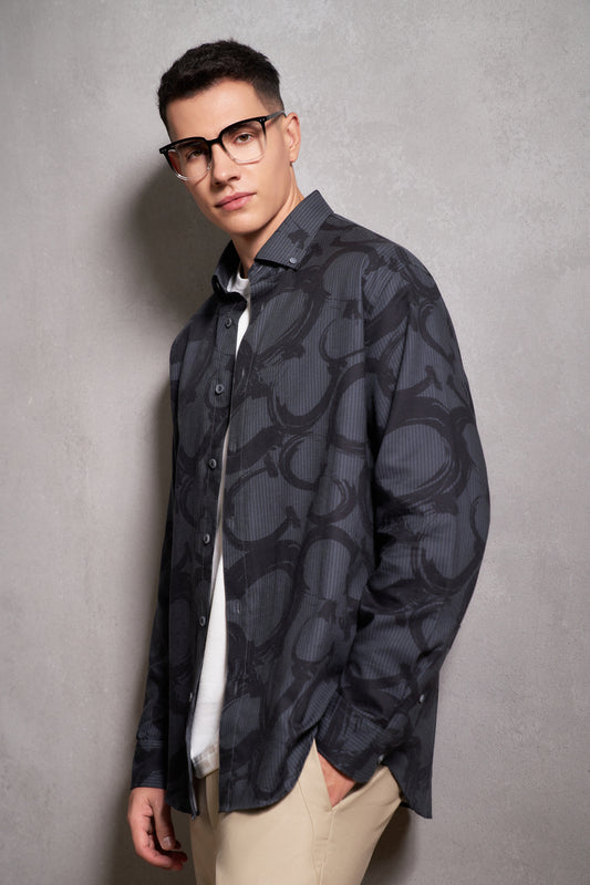 Wrinkle Free 長袖休閒恤衫