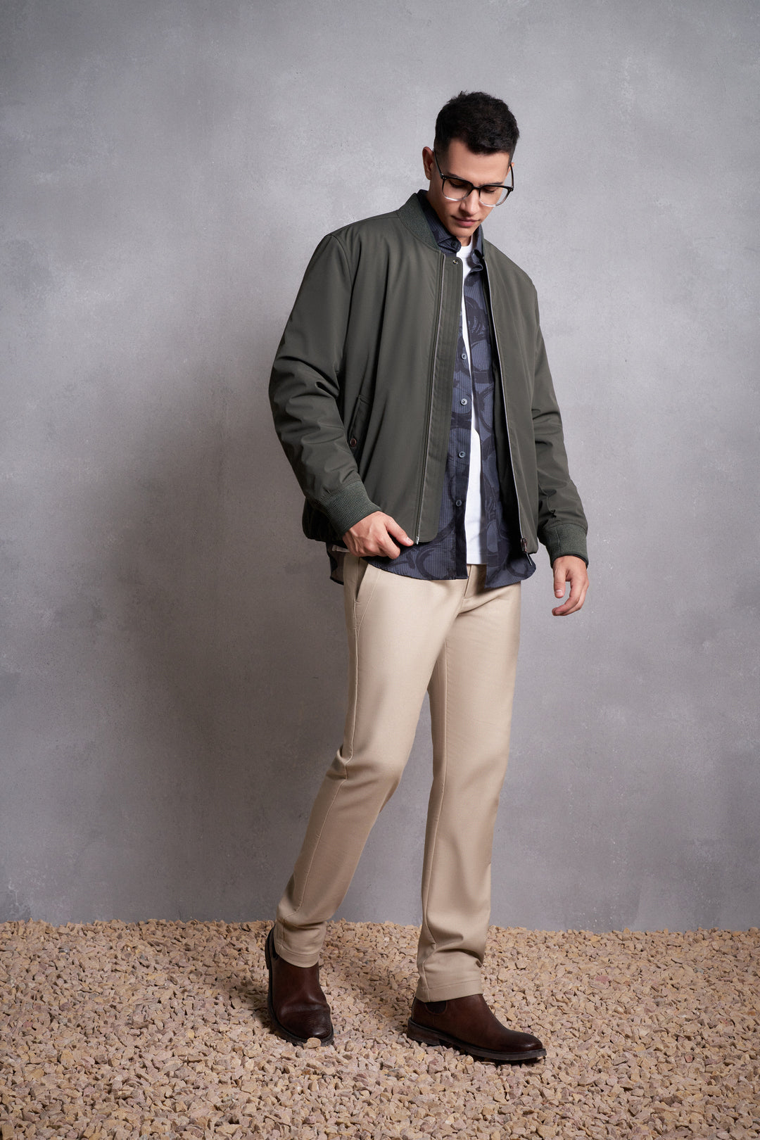 Wrinkle Free 長袖休閒恤衫