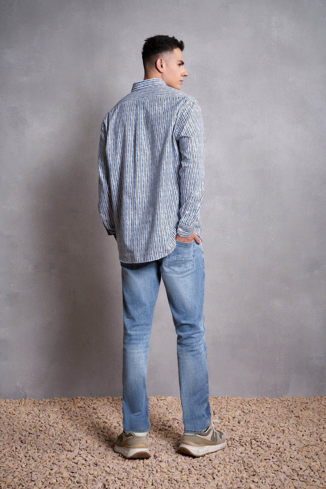 Wrinkle Free 長袖休閒恤衫