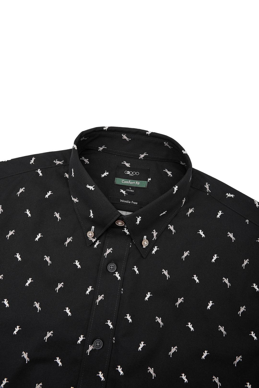 Wrinkle Free 長袖休閒恤衫