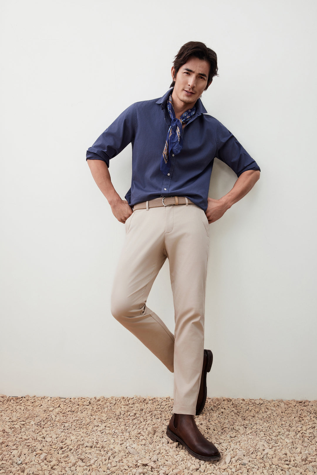 Pure Cotton 長袖休閒恤衫