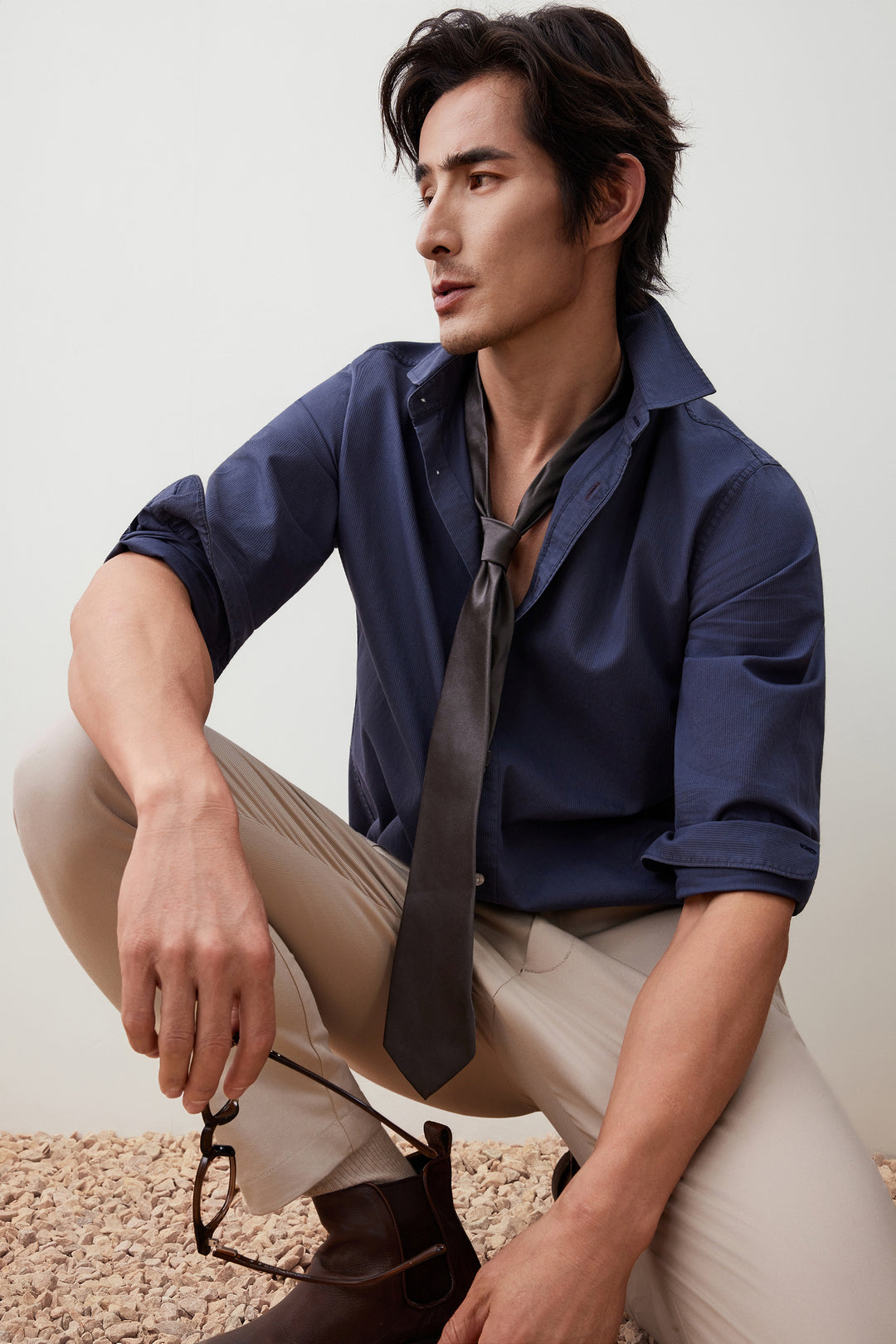 Pure Cotton 長袖休閒恤衫