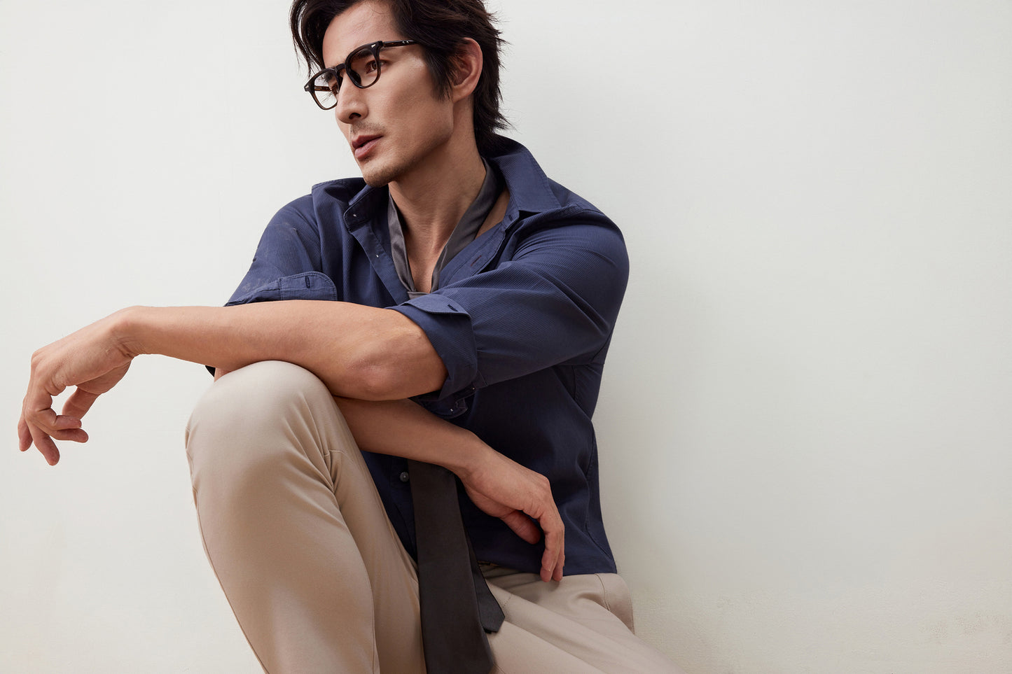 Pure Cotton 長袖休閒恤衫