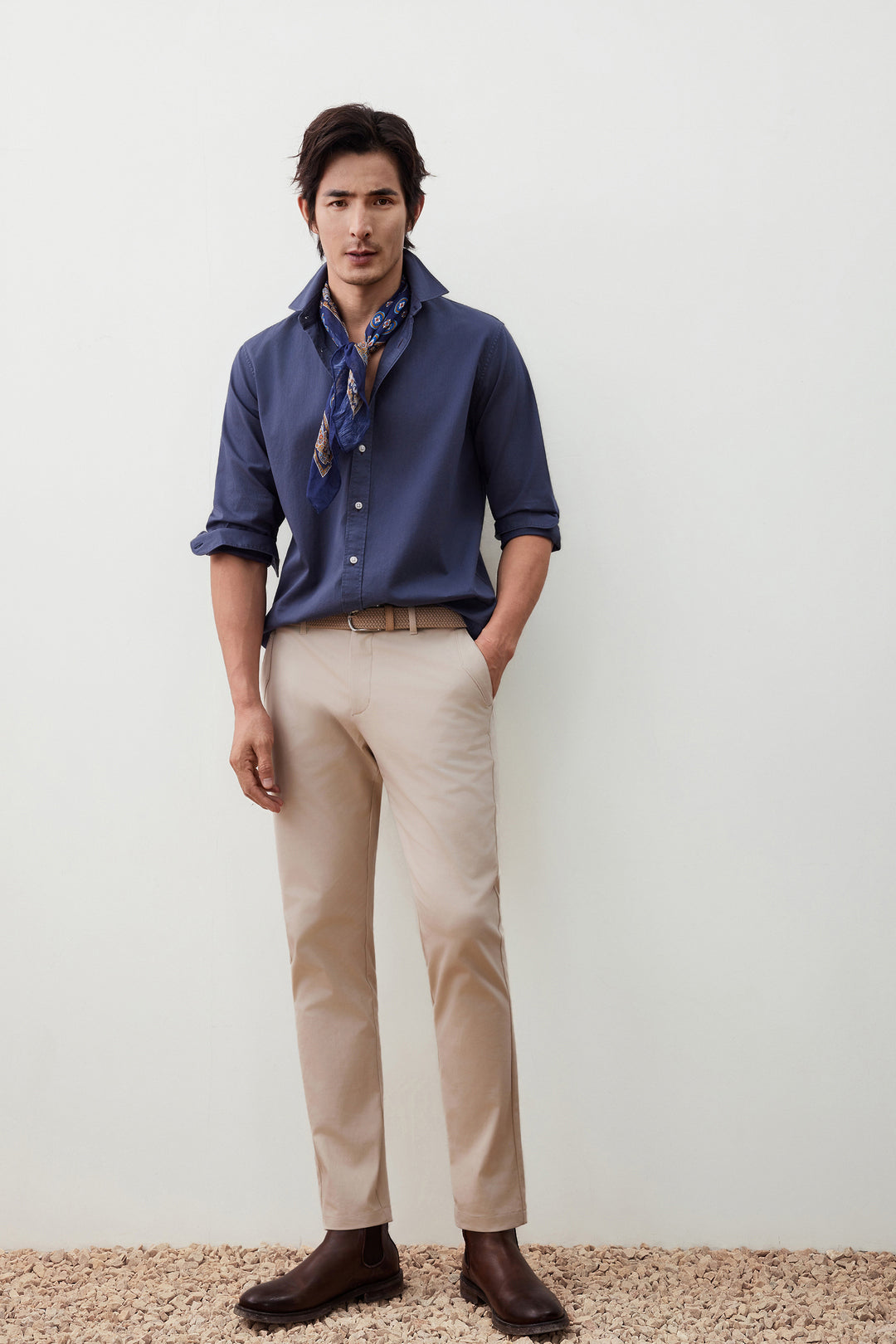 Pure Cotton 長袖休閒恤衫