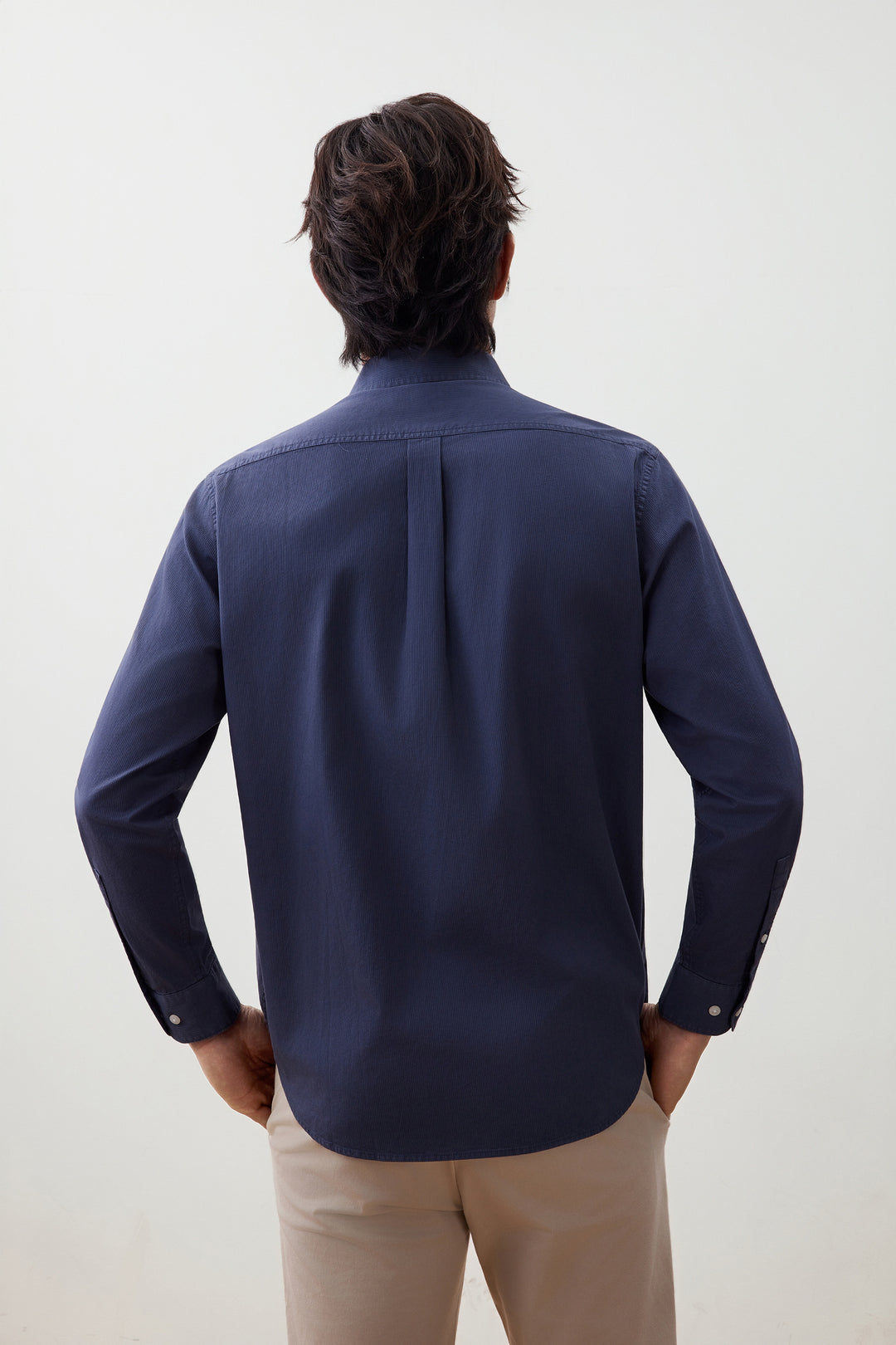 Pure Cotton 長袖休閒恤衫