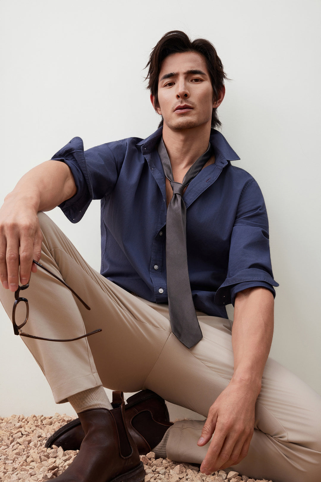 Pure Cotton 長袖休閒恤衫