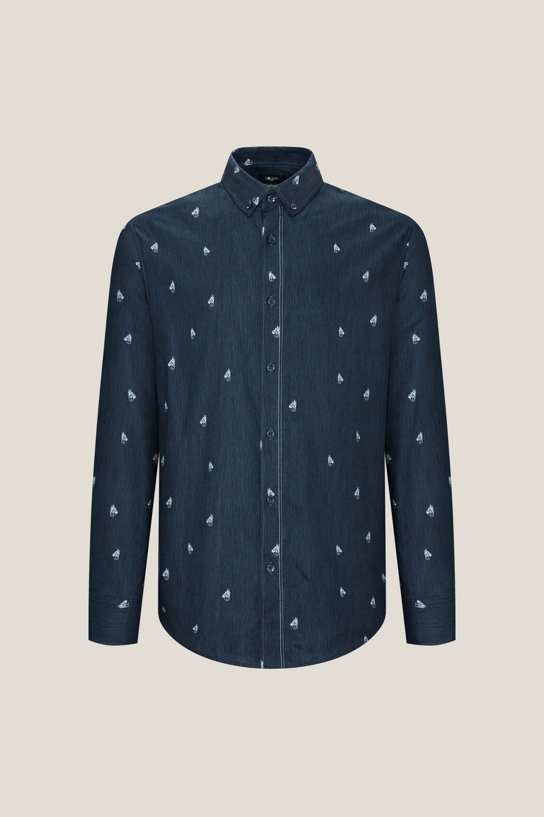 G2000 MAN-wrinkle-free-long-sleeve-casual-shirt-56120948-Blue