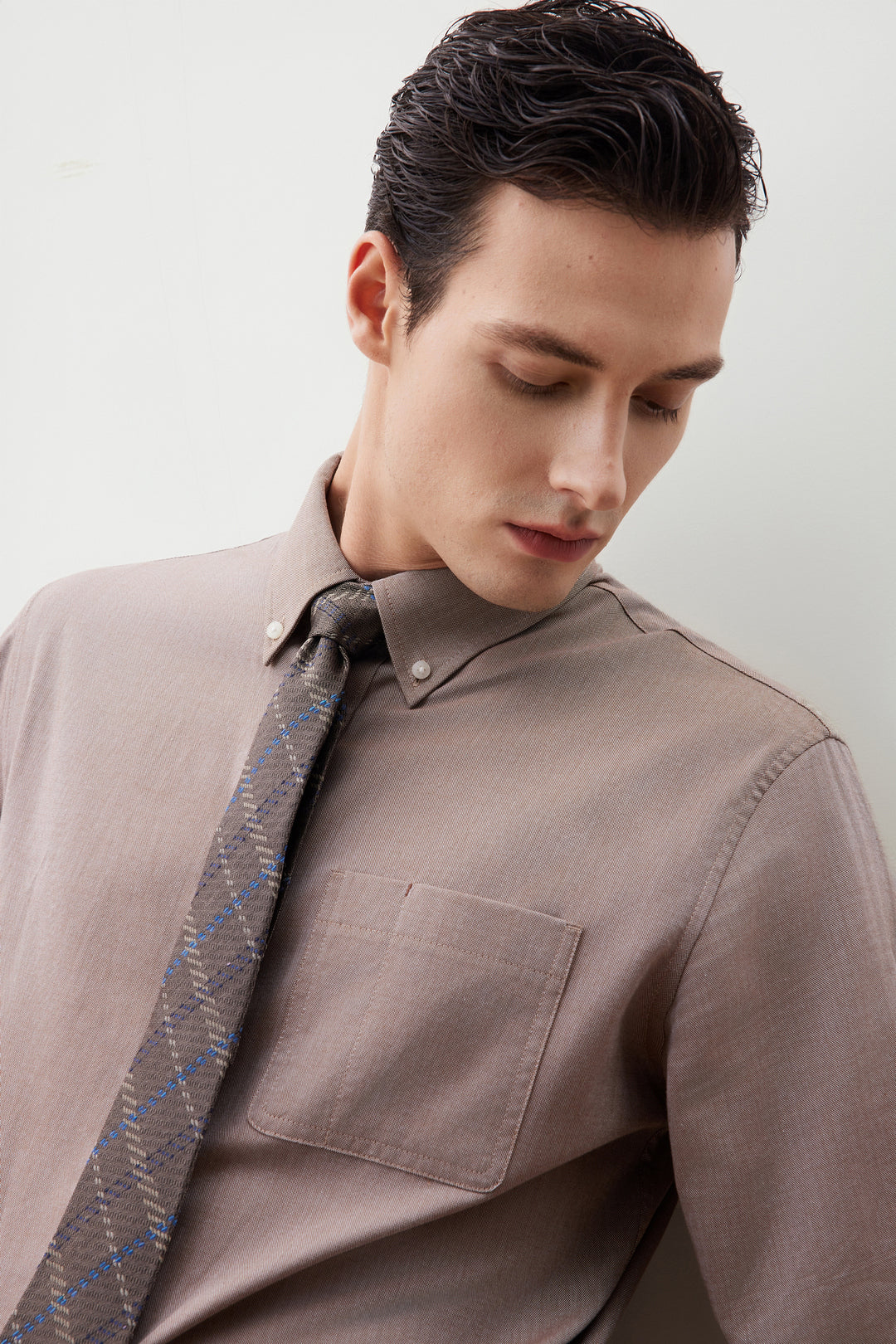 Wrinkle Free 長袖休閒恤衫