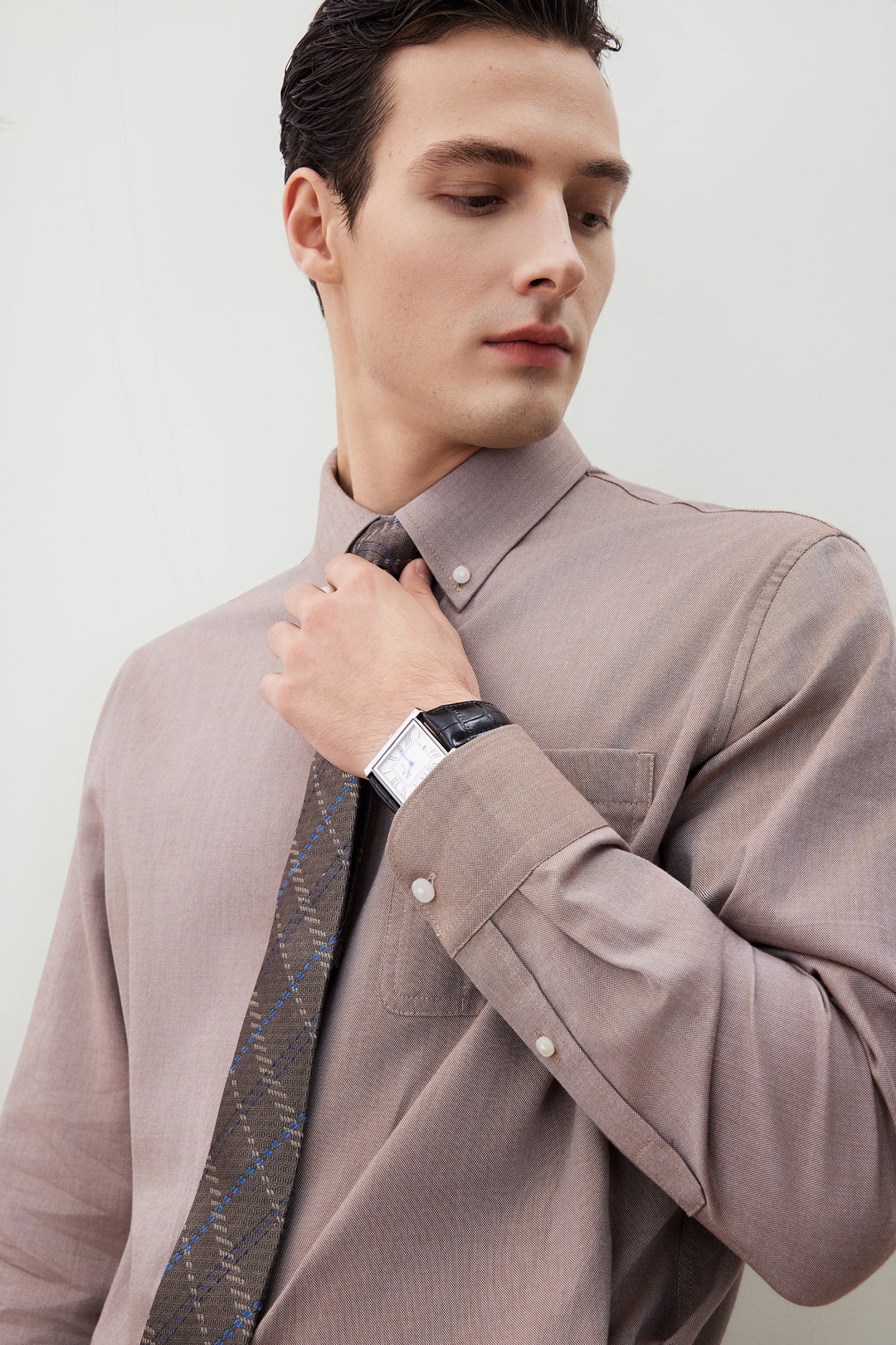 Wrinkle Free 長袖休閒恤衫