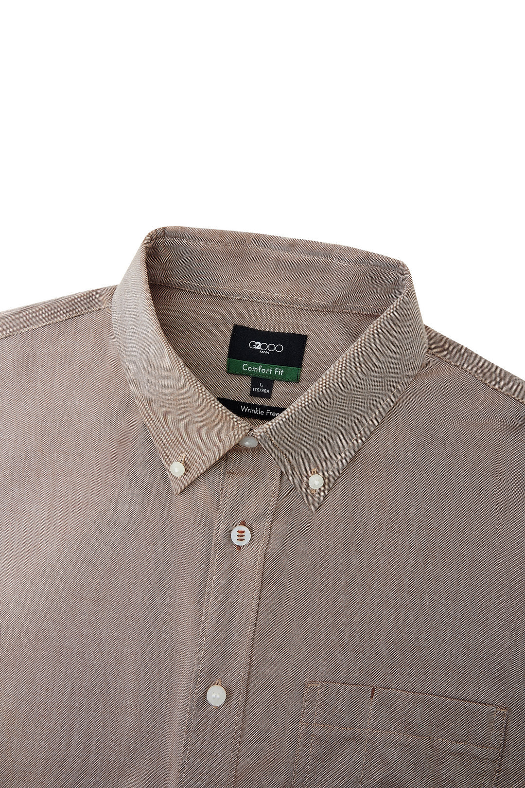 Wrinkle Free 長袖休閒恤衫