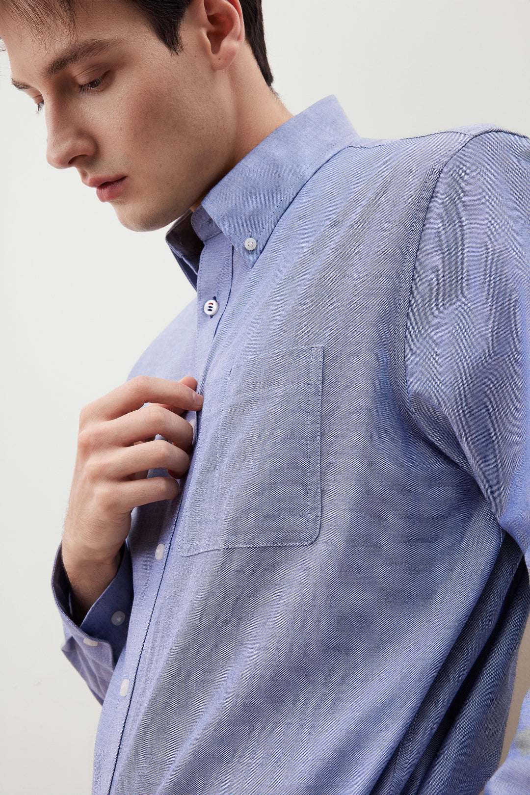 Wrinkle Free 長袖休閒恤衫