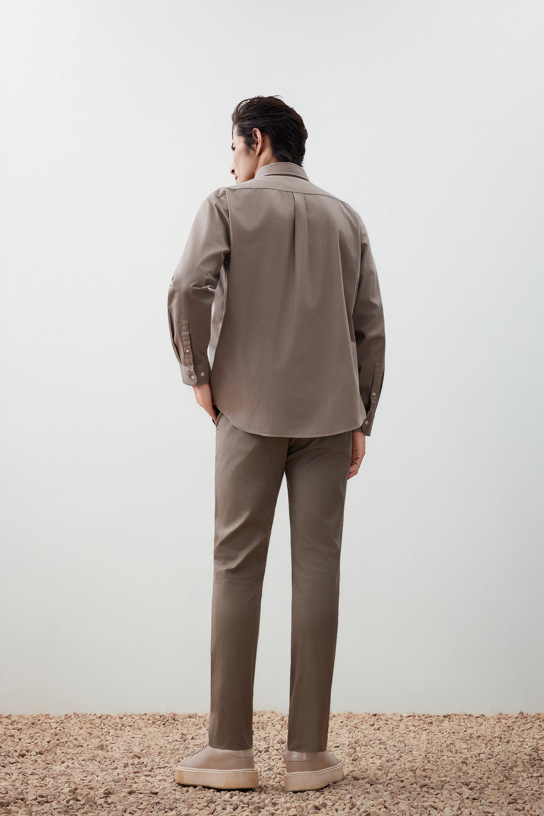 Pure Cotton 長袖休閒恤衫