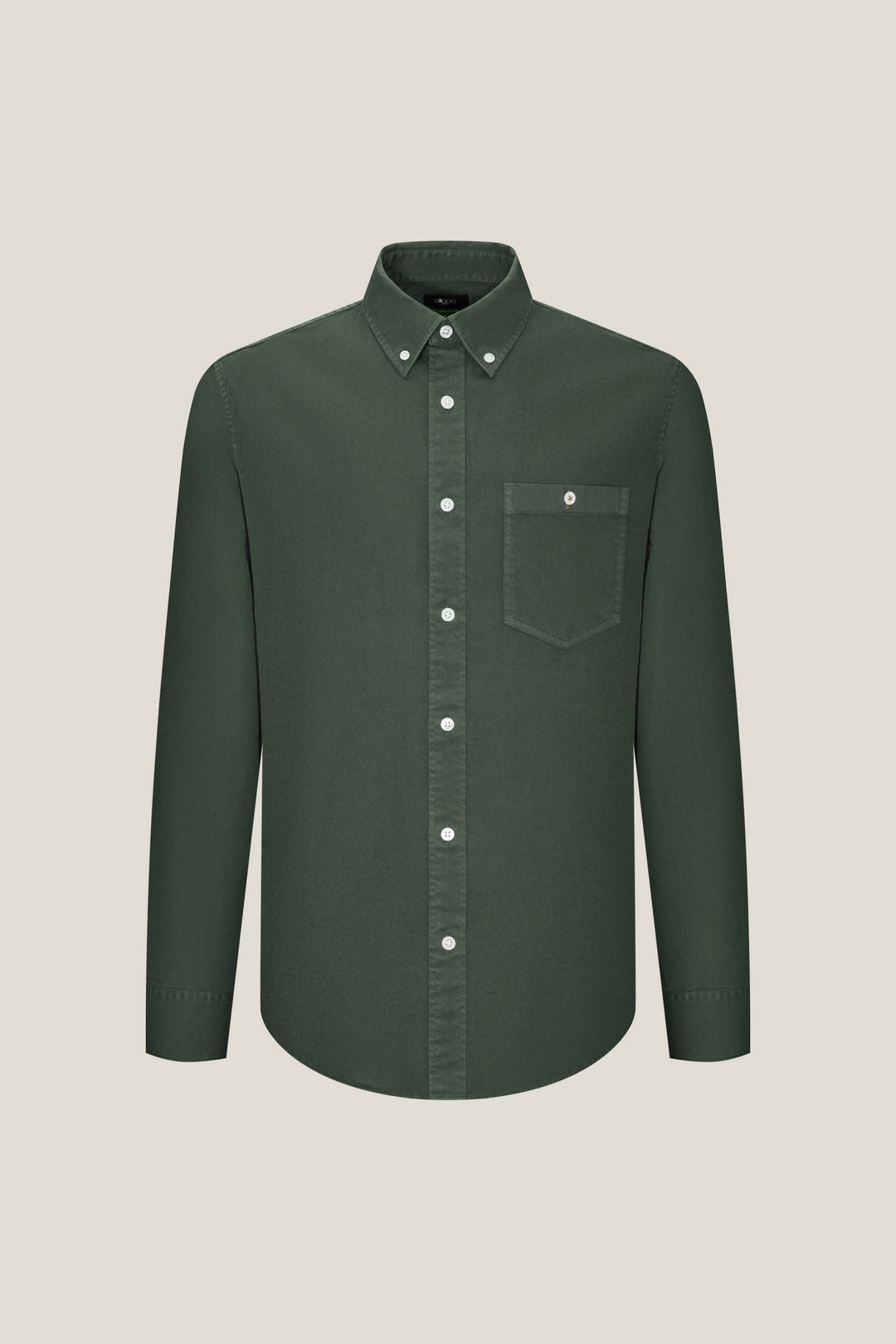 G2000 MAN-pure-cotton-long-sleeve-casual-shirt-56120978-Green