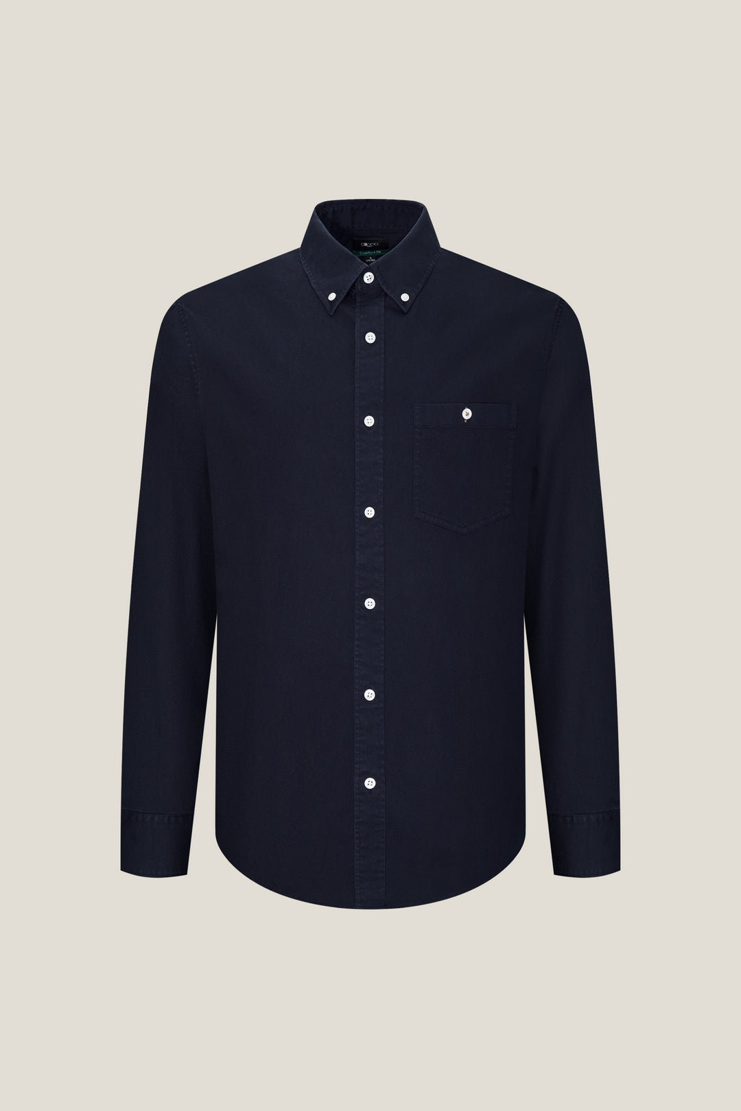 G2000 MAN-pure-cotton-long-sleeve-casual-shirt-56120978-Blue