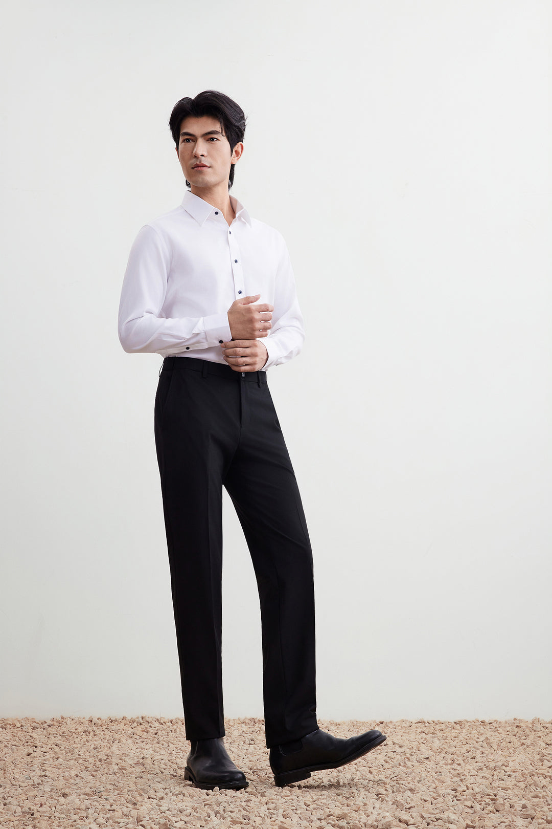 Non-Iron 長袖商務恤衫