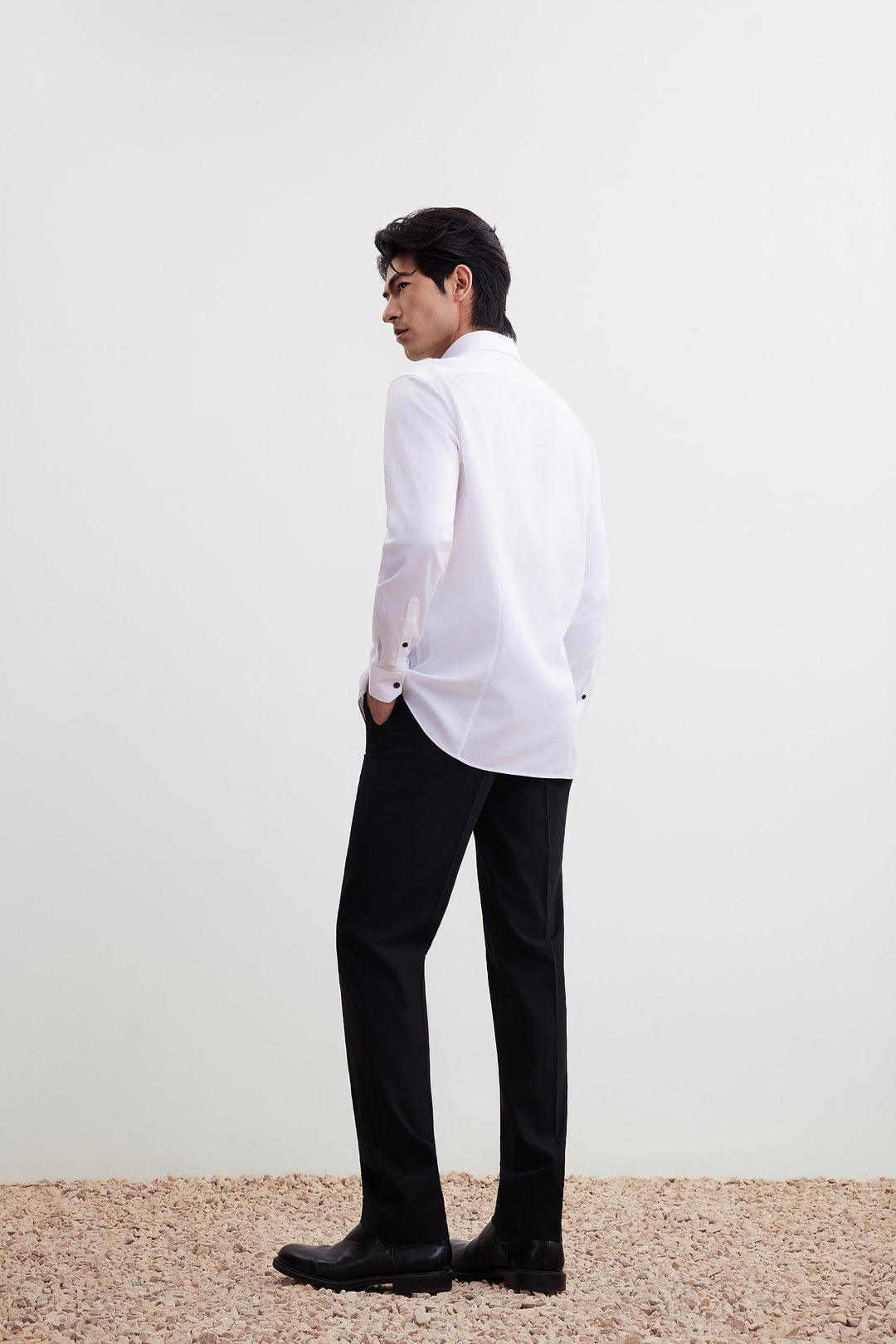 Non-Iron 長袖商務恤衫