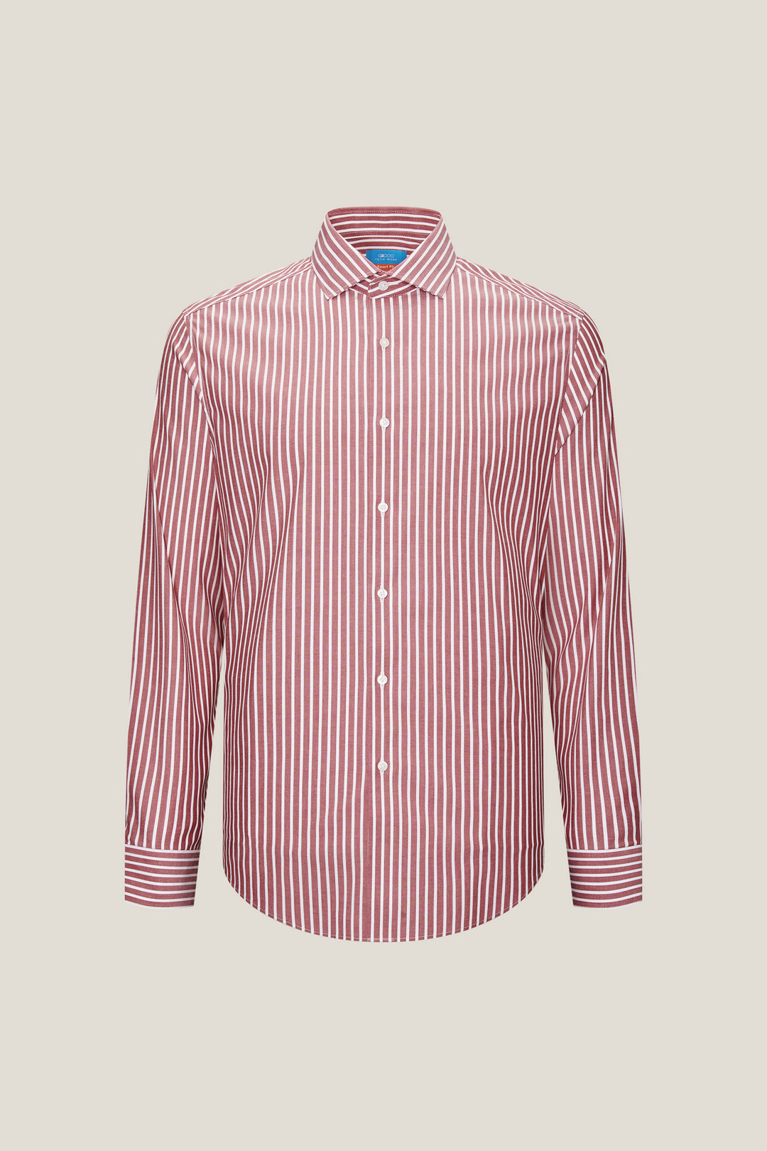 G2000 MAN-non-iron-long-sleeve-dress-shirt-56121332-Red