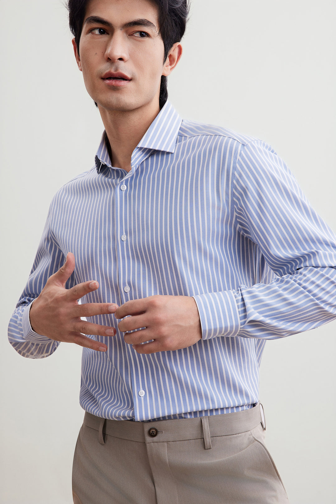 Non-Iron 長袖商務恤衫