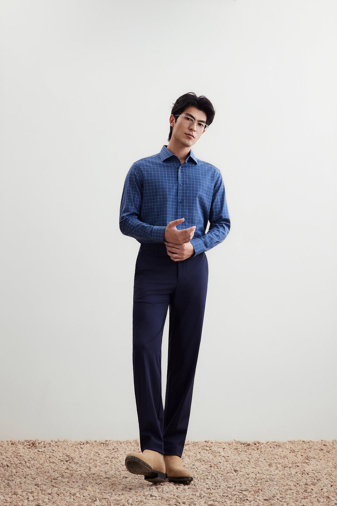 Non-Iron 長袖商務恤衫