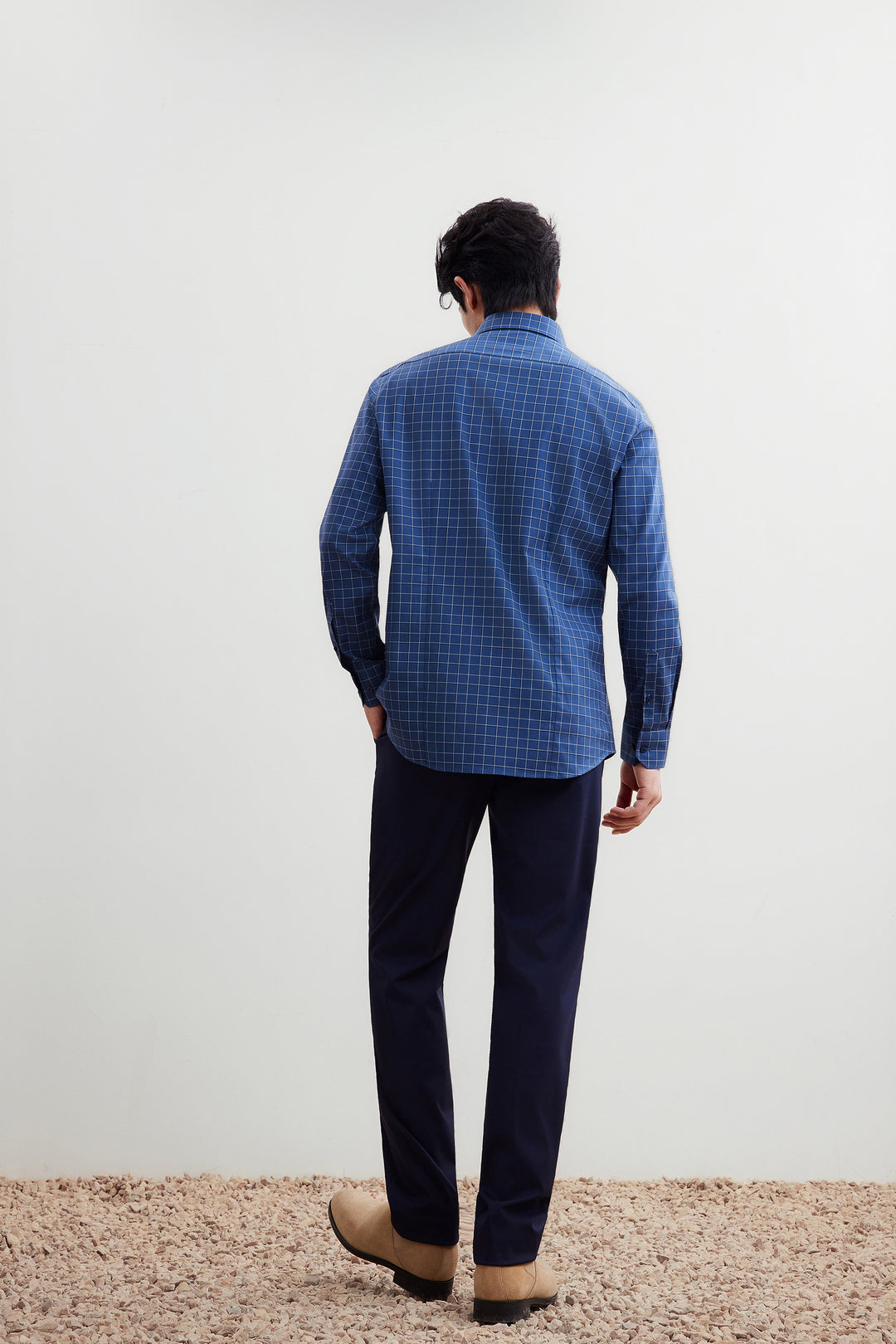 Non-Iron 長袖商務恤衫