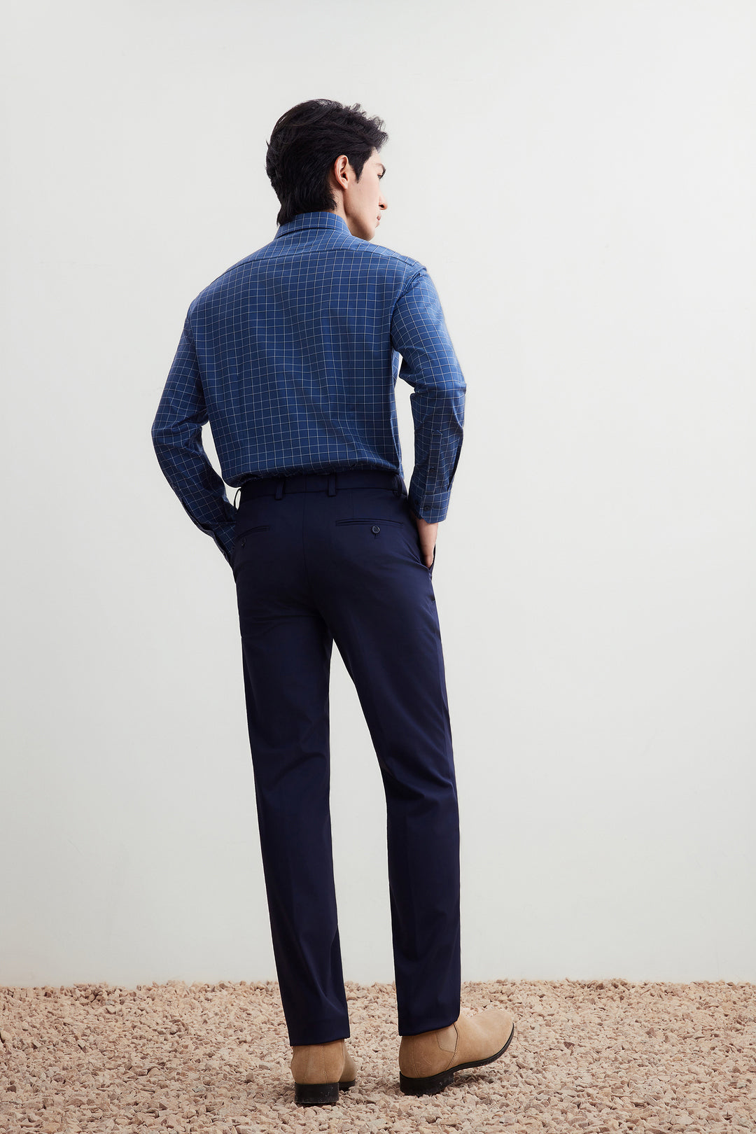 Non-Iron 長袖商務恤衫