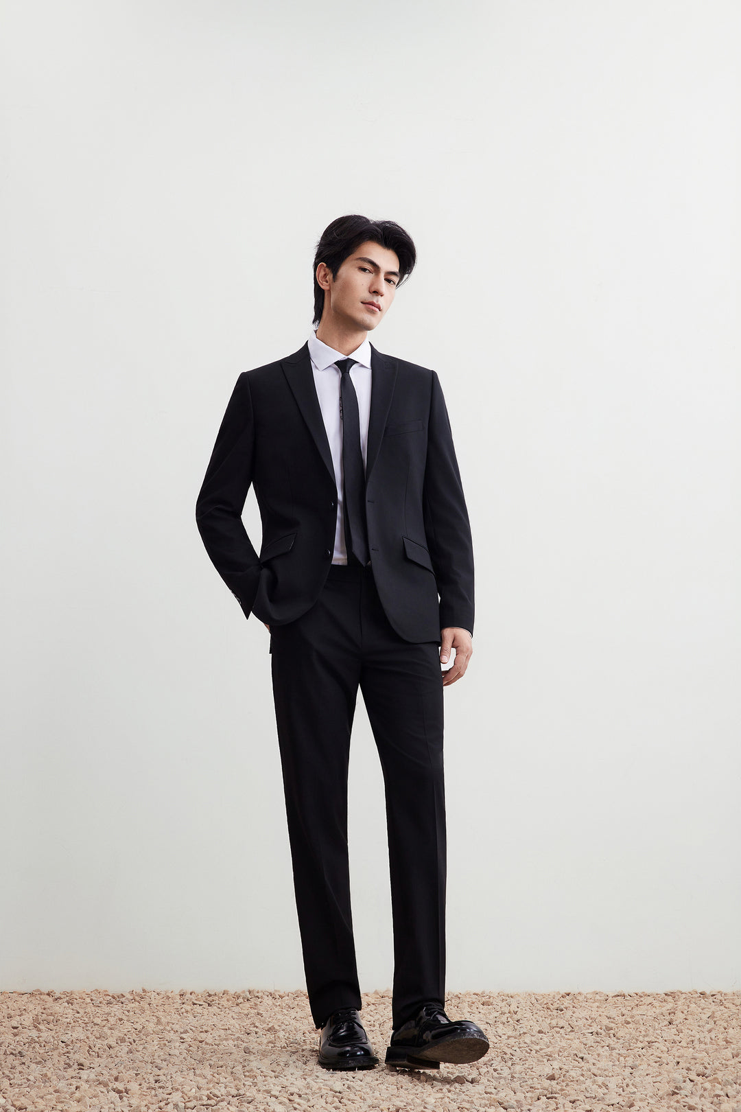 Non-Iron 長袖商務恤衫