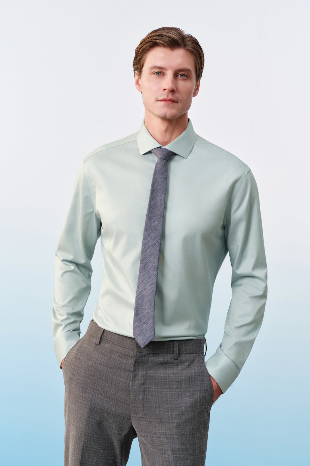 Non-Iron Long-Sleeve Dress Shirt