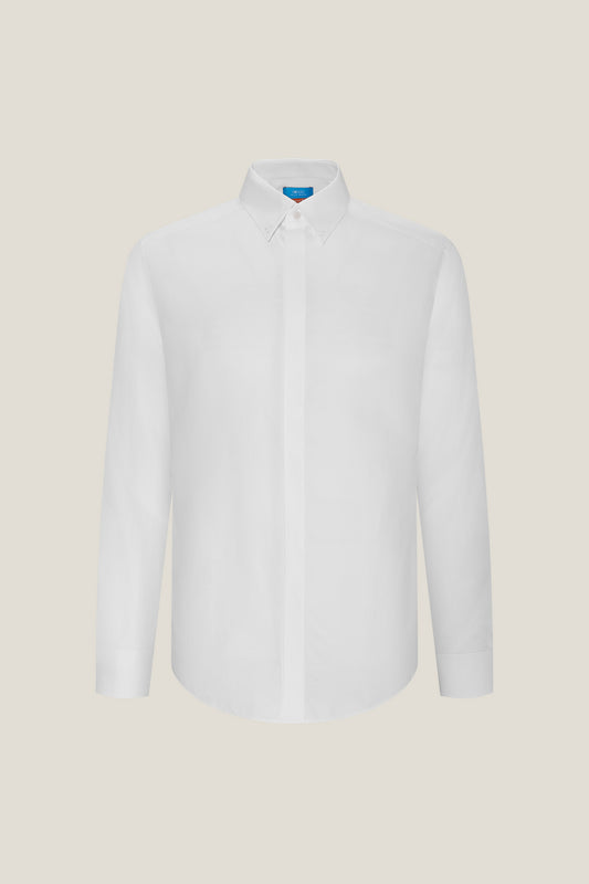 G2000 MAN-non-iron-long-sleeve-dress-shirt-56121802-White