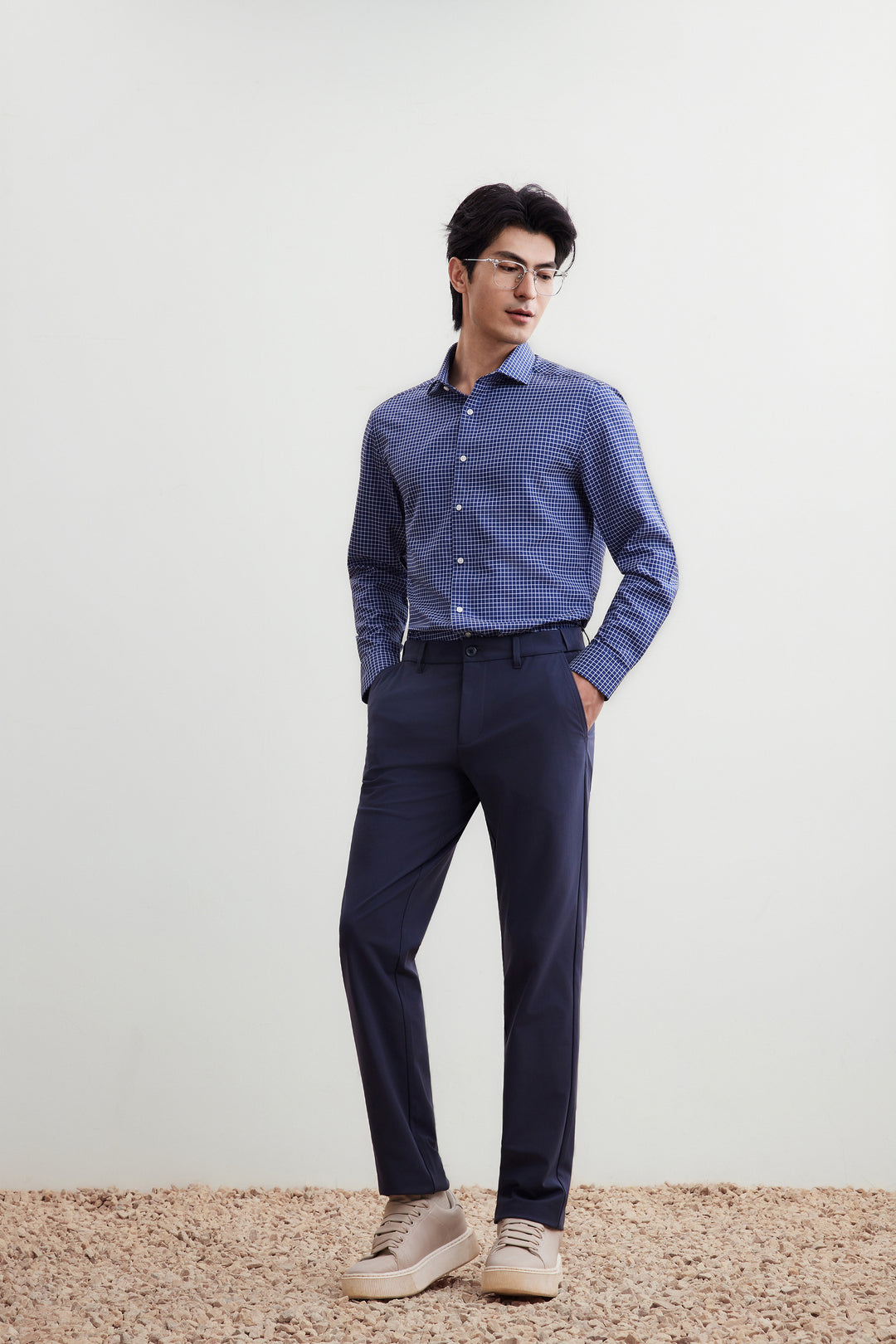 Non-Iron 長袖商務恤衫