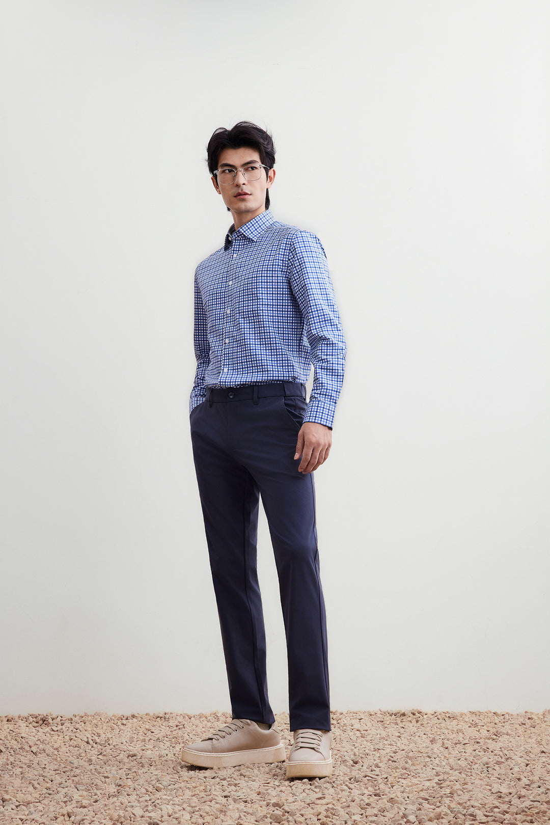 Non-Iron 長袖商務恤衫