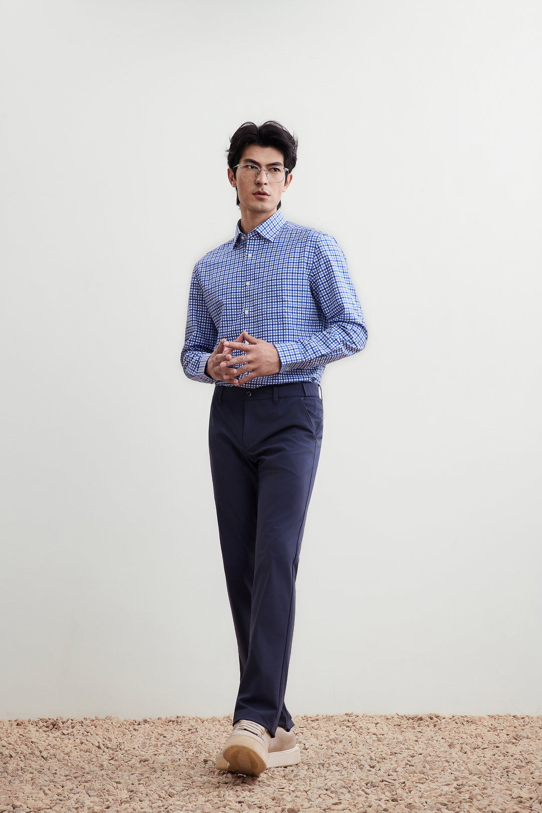 Non-Iron 長袖商務恤衫