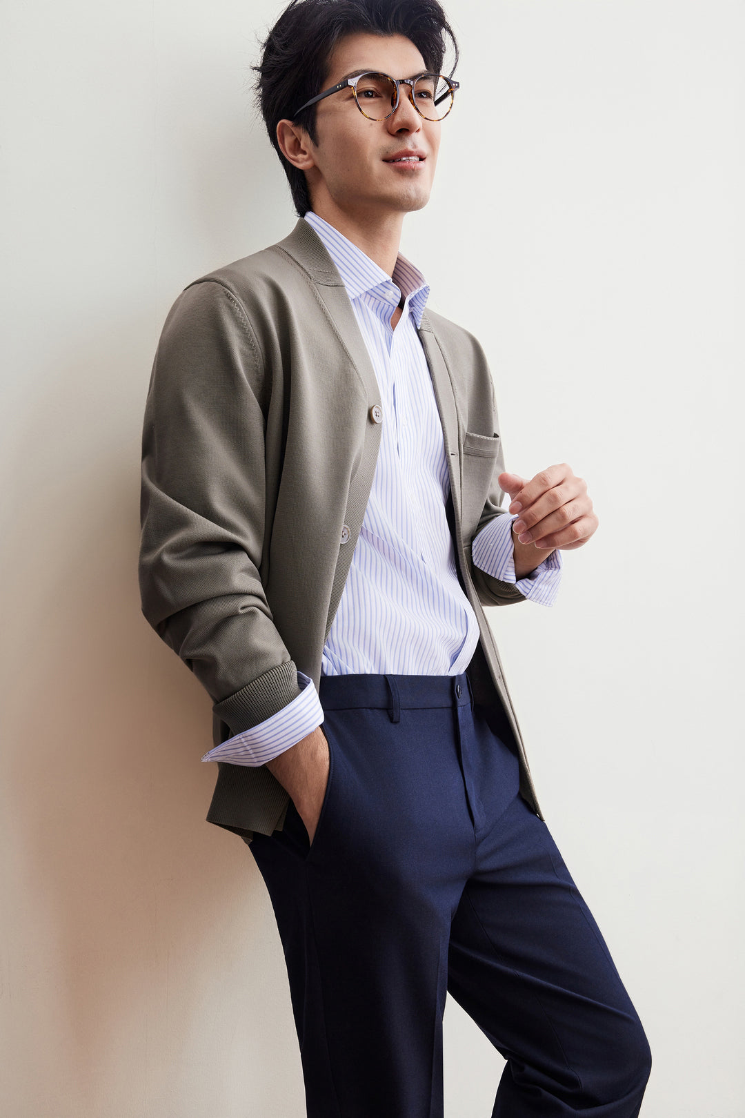 Non-Iron 長袖商務恤衫