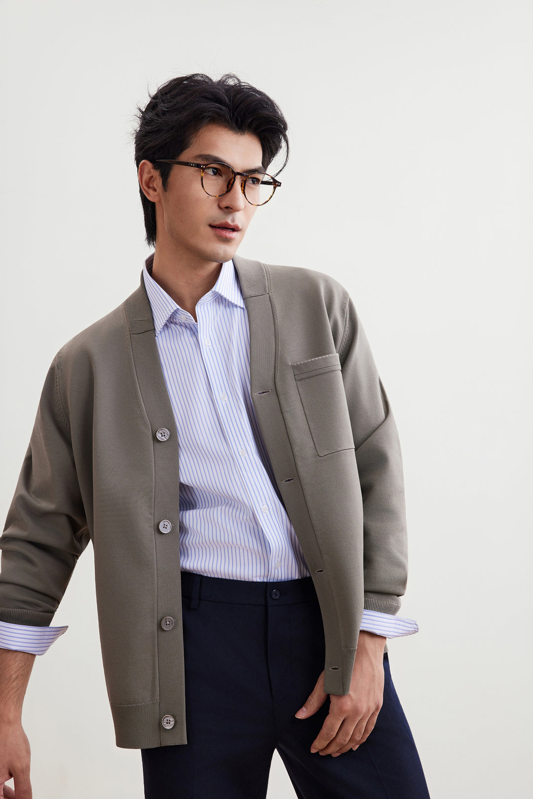 Non-Iron 長袖商務恤衫