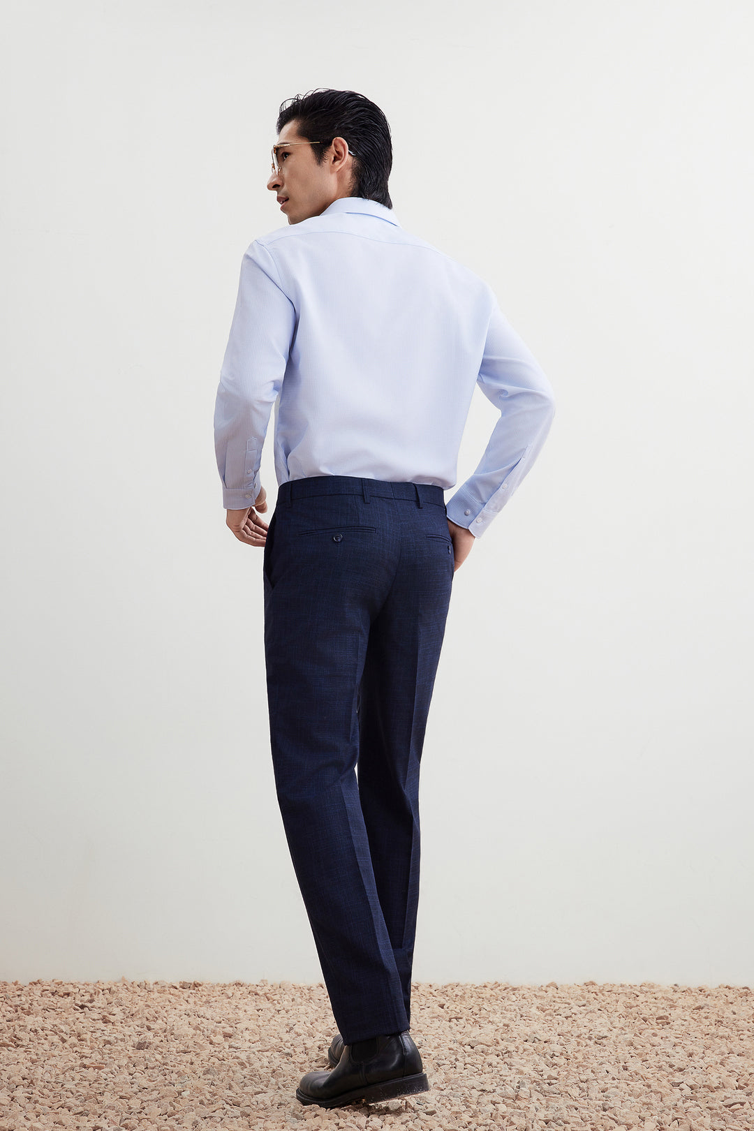 Non-Iron 長袖商務恤衫