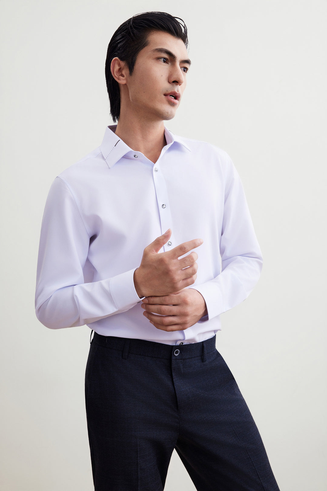 G2000 MAN-non-iron-long-sleeve-dress-shirt-56122592-White