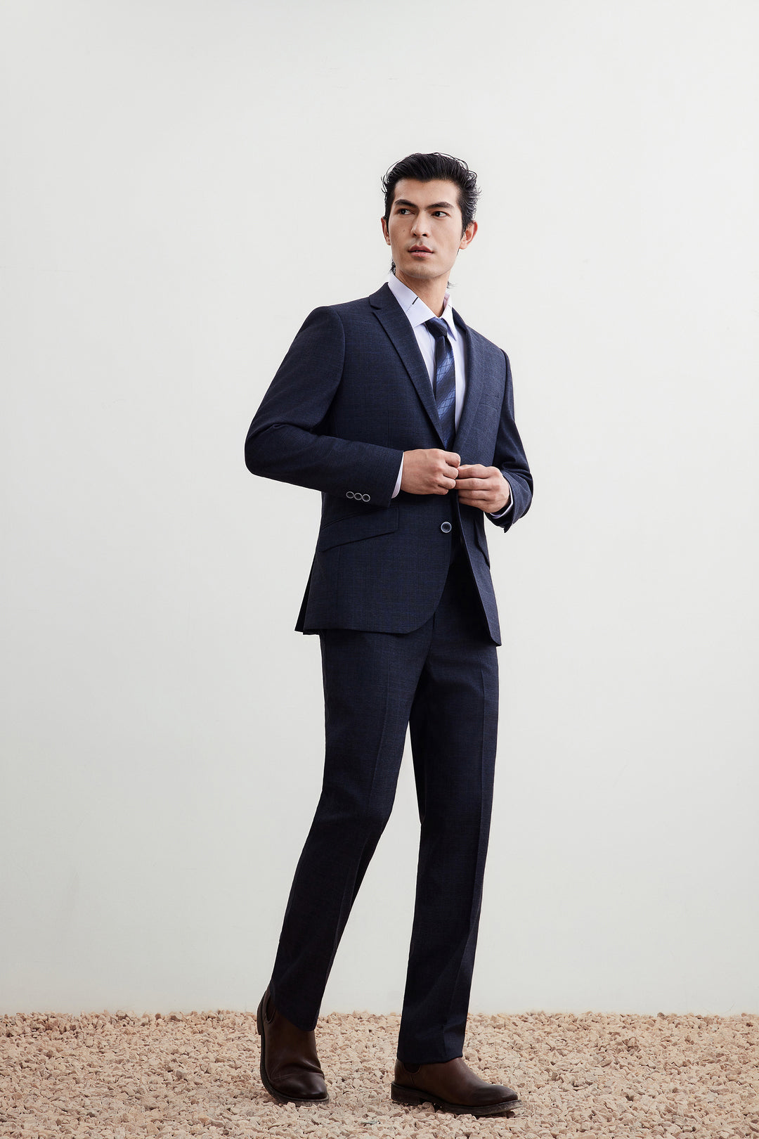 Non-Iron 長袖商務恤衫