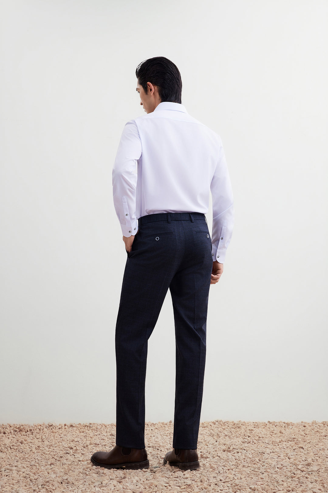 Non-Iron 長袖商務恤衫