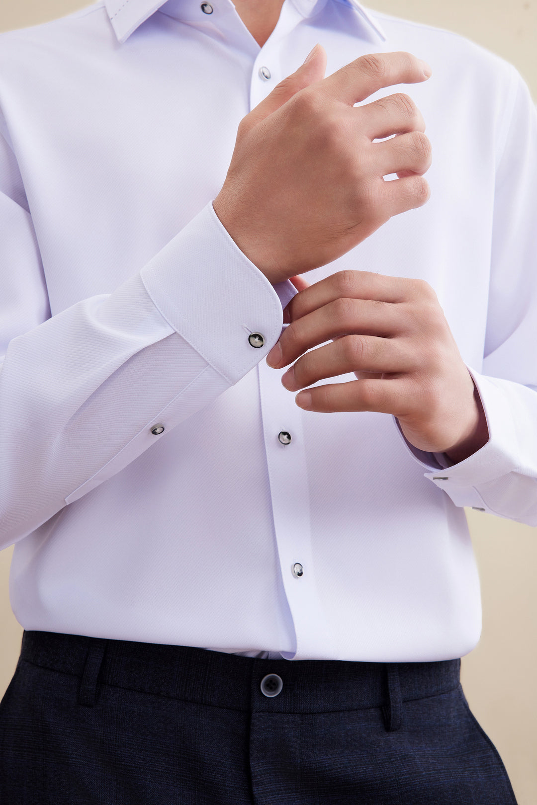 Non-Iron 長袖商務恤衫