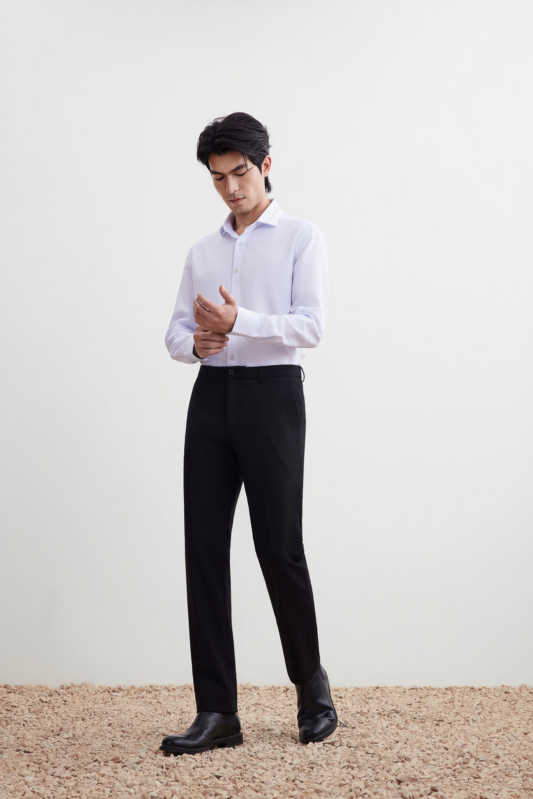 Non-Iron 長袖商務恤衫