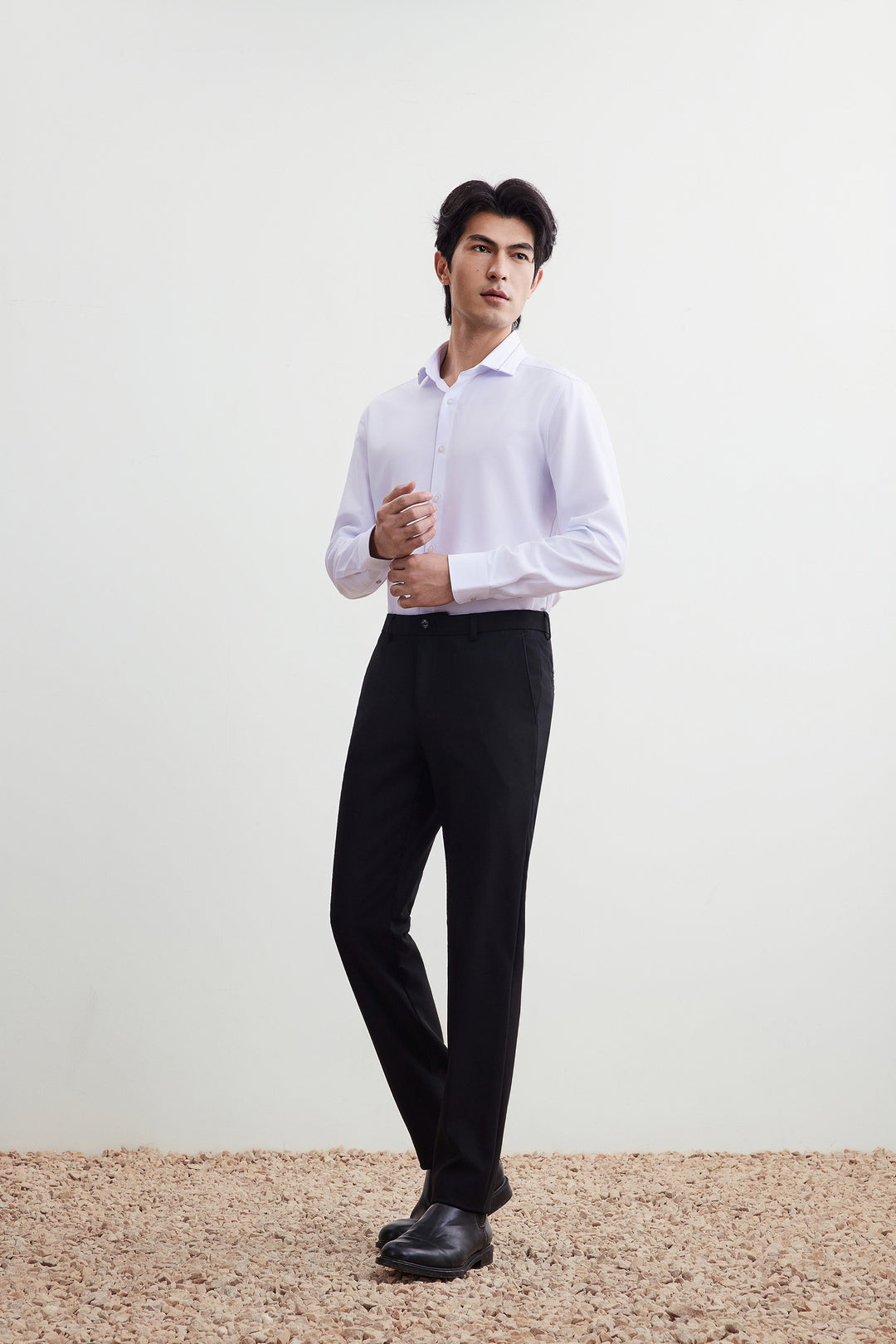 Non-Iron 長袖商務恤衫