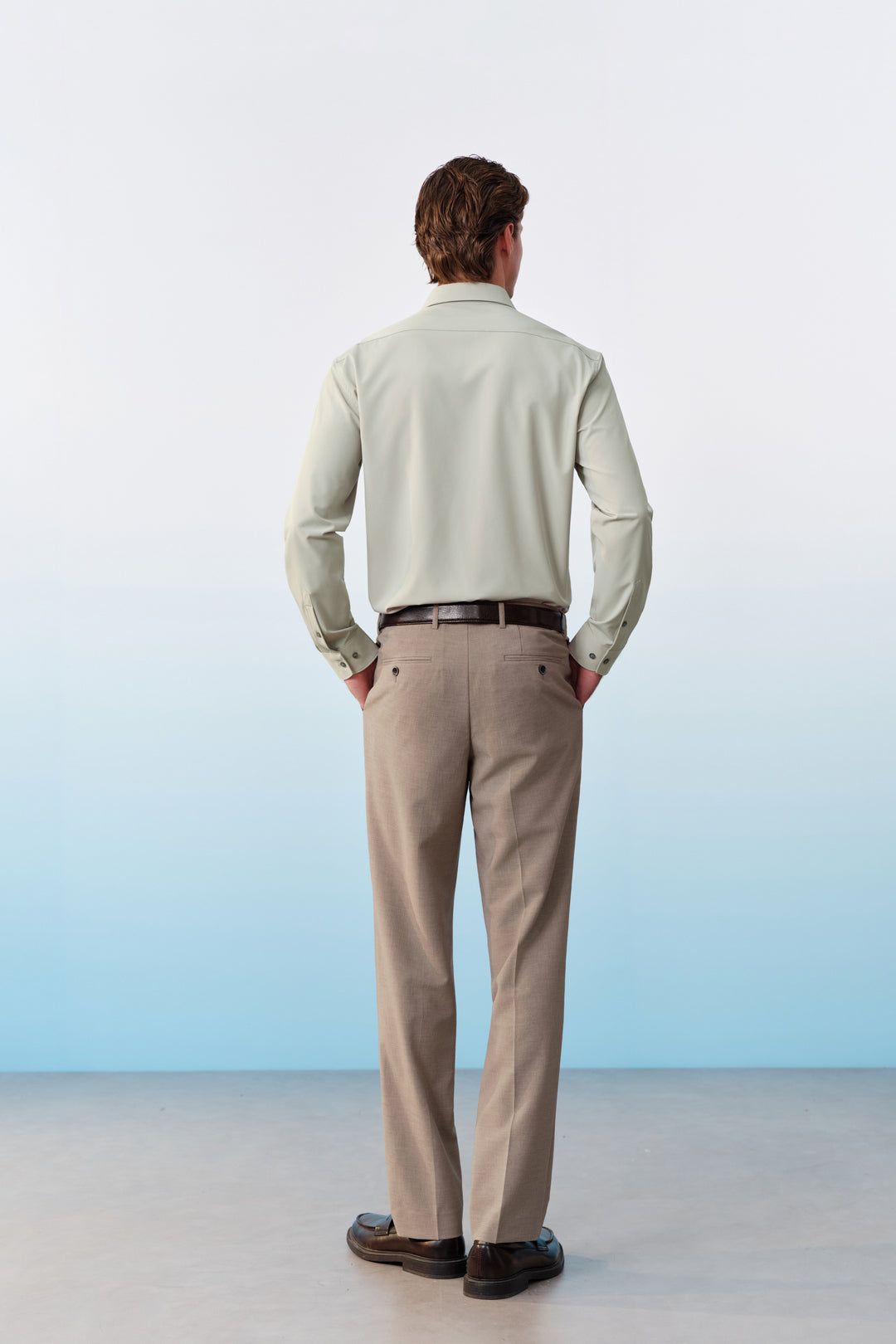 Non-Iron 長袖商務恤衫