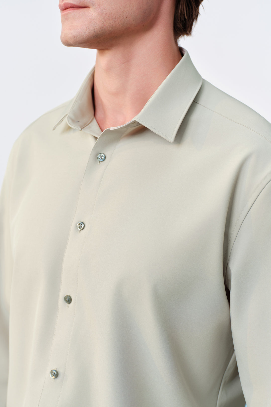 Non-Iron 長袖商務恤衫